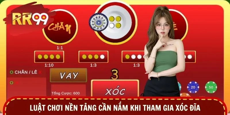 Luật chơi nền tảng cần nắm khi tham gia xóc đĩa